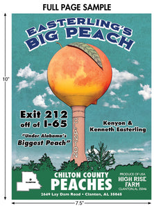 Peach Pageant Program Ad